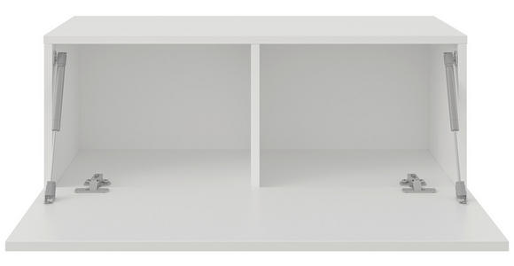 WANDKONSOLE Holzwerkstoff Weiß  - Weiß, MODERN, Holzwerkstoff (80/31,7/36,6cm) - Xora