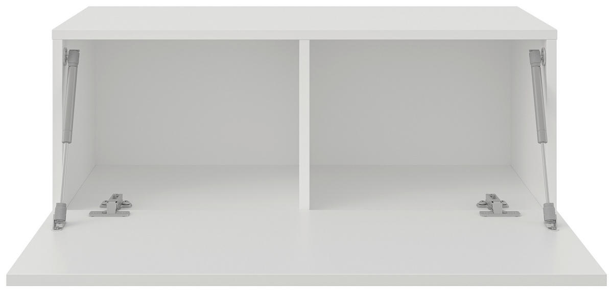 WANDKONSOLE Holzwerkstoff Weiß  - Weiß, MODERN, Holzwerkstoff (80/31,7/36,6cm) - Xora