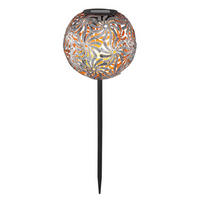 SOLARLEUCHTE 18,5/54 cm   - Silberfarben, Basics, Metall (18,5/54cm) - Globo