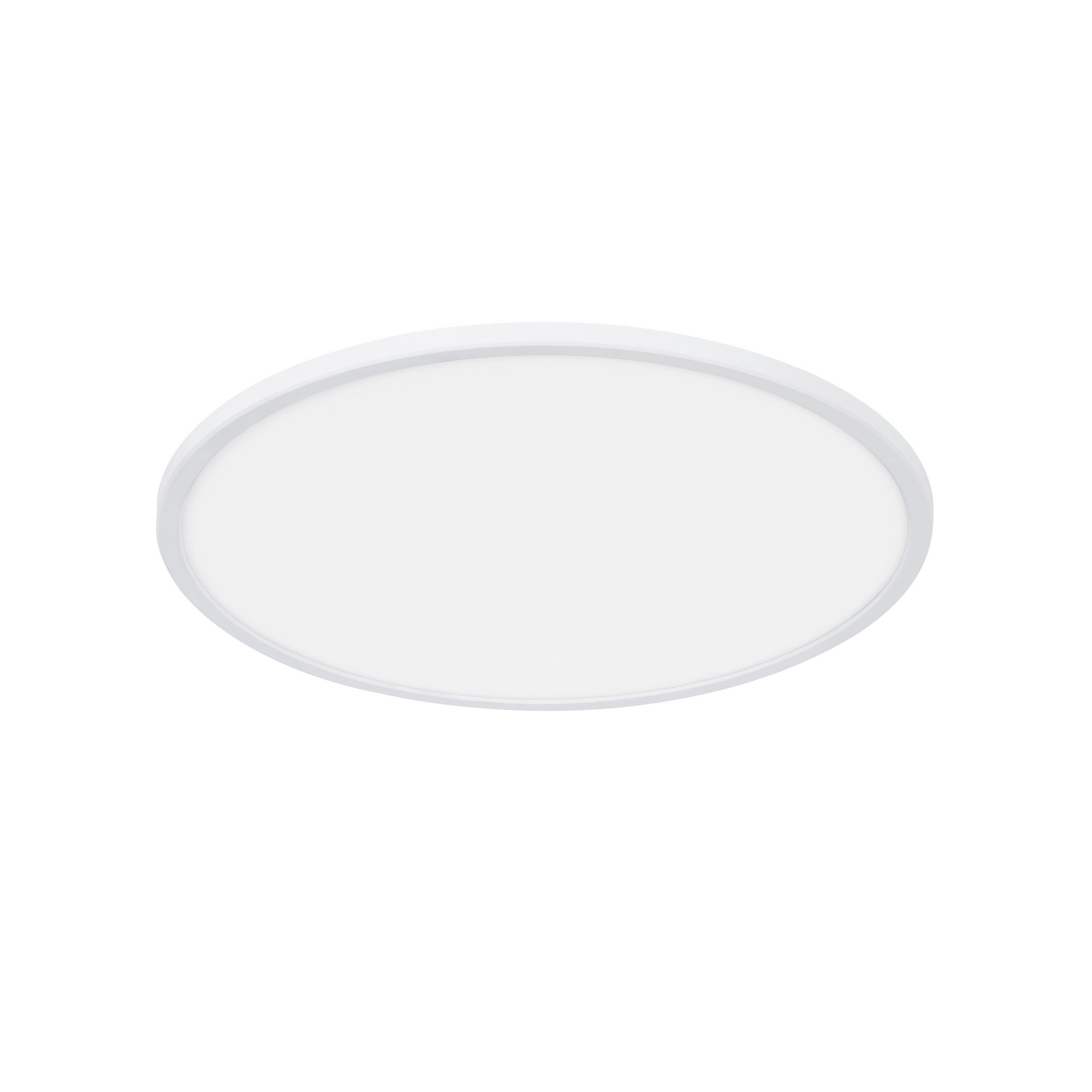 STROPNÍ SVÍTIDLO, 42,4/3,8 cm  - bílá, Basics, plast (42,4/3,8cm) - Nordlux