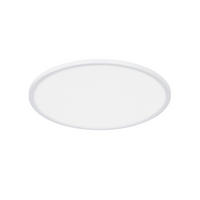 STROPNÍ SVÍTIDLO, 42,4/3,8 cm  - bílá, Basics, plast (42,4/3,8cm) - Nordlux