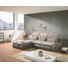 ECKSOFA Beige, Grau Bettkasten, Nierenkissen, Schlaffunktion - Chromfarben/Beige, Design, Textil/Metall (205/270cm) - Carryhome ECKSOFA Beige, Grau Bettkasten, Nierenkissen, Schlaffunktion - Chromfarben/Beige, Design, Textil/Metall (205/270cm) - Carryhome