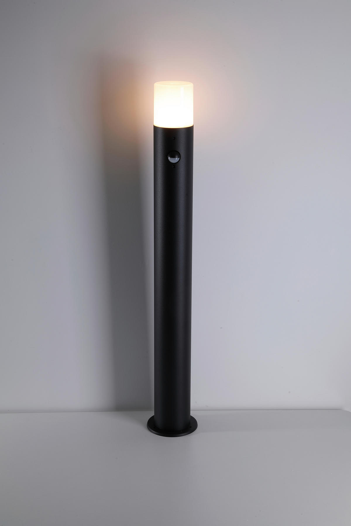 WEGELEUCHTE Colorado 12/80 cm  - Hellgrau/Schwarz, Design, Kunststoff/Metall (12/80cm)