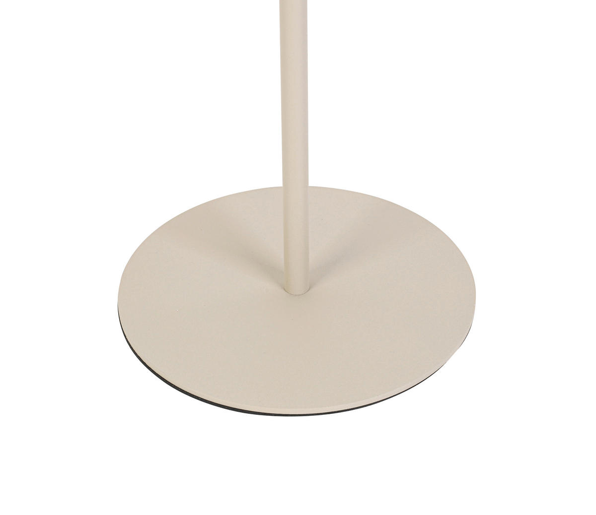 AKU STOJACÍ LAMPA, 22/130 cm  - pískové barvy, Design, kov/plast (22/130cm) - Novel