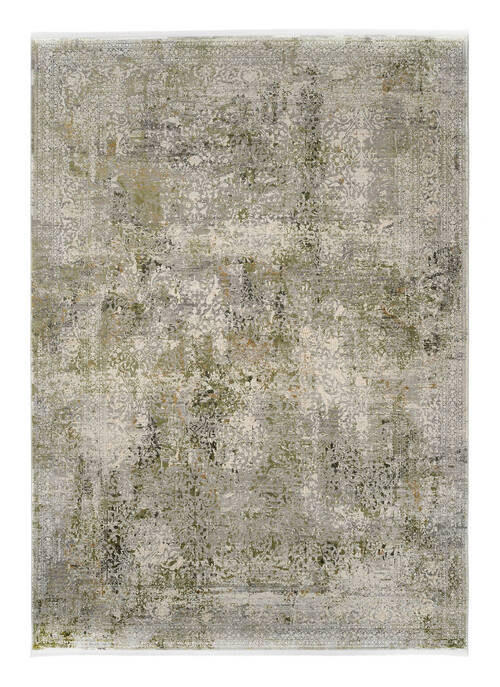 WEBTEPPICH 67/130 cm Avignon  - Grau/Grün, Design, Textil (67/130cm) - Dieter Knoll