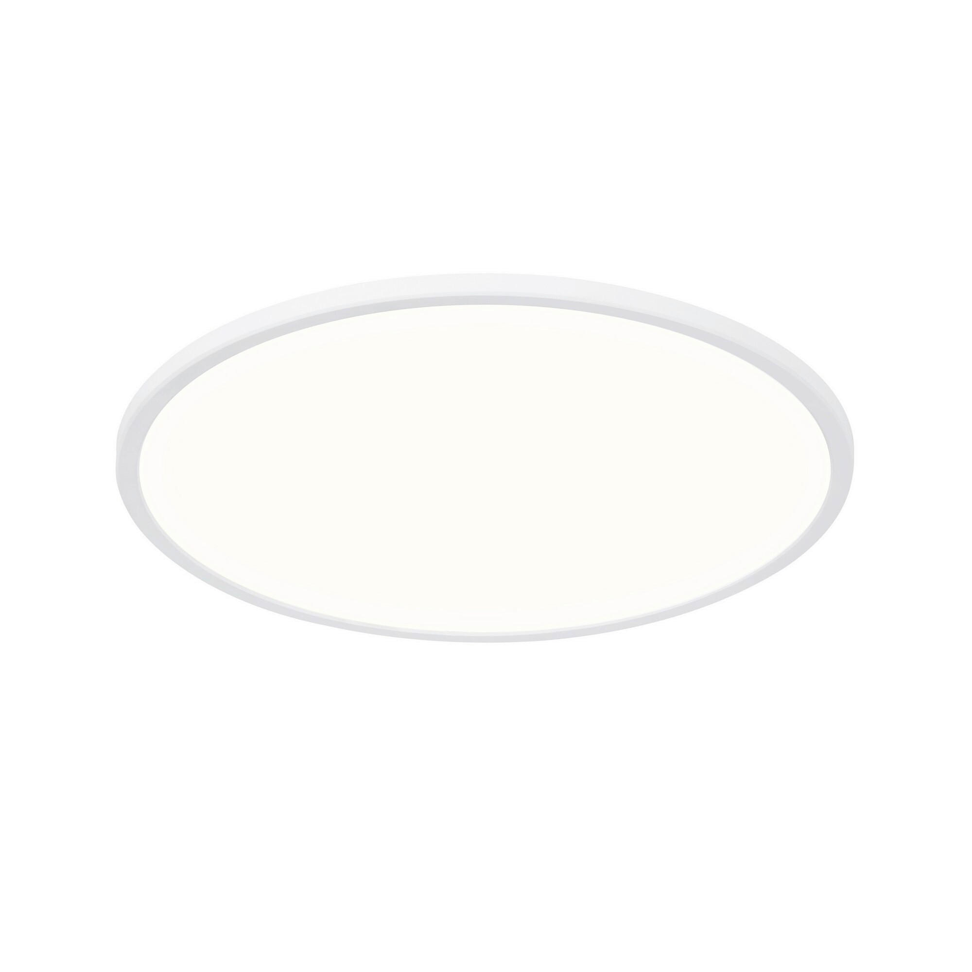 LED-DECKENLEUCHTE 42,4/2,3 cm   - Weiß, Basics, Kunststoff (42,4/2,3cm) - Nordlux