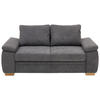 SCHLAFSOFA in Schwarz  - Schwarz, KONVENTIONELL, Holz/Textil (196/90/100cm) - Beldomo Style