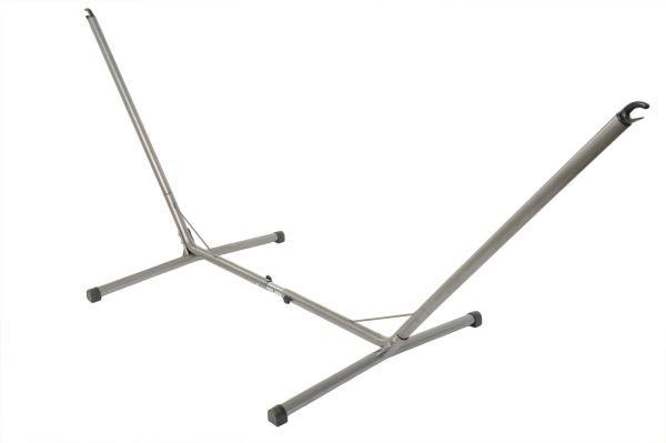 POSTOLJE VIS. MREŽE ZA LEŽANJ    - srebrne boje, Konvencionalno, metal (320-380/107/132cm) - Ambia Garden