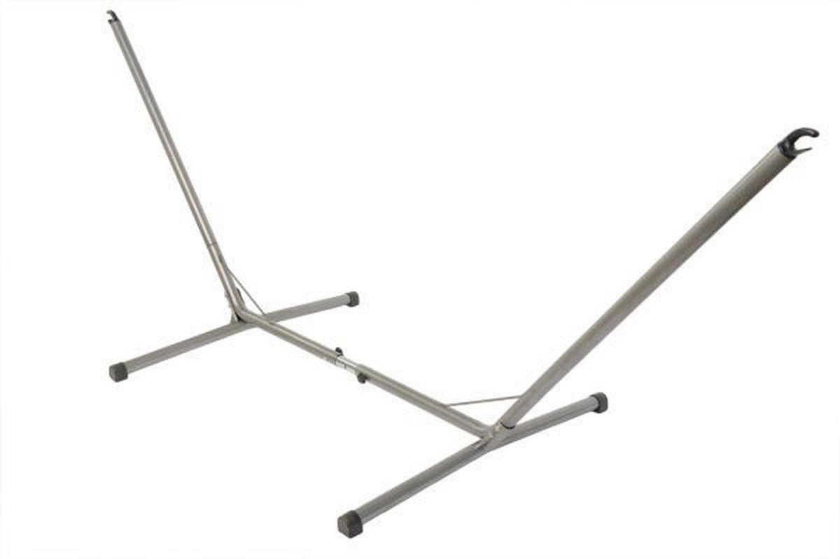 POSTOLJE MREŽE ZA LEŽANJE    - srebrne boje, Konvencionalno, metal (320-380/107/132cm) - Ambia Garden