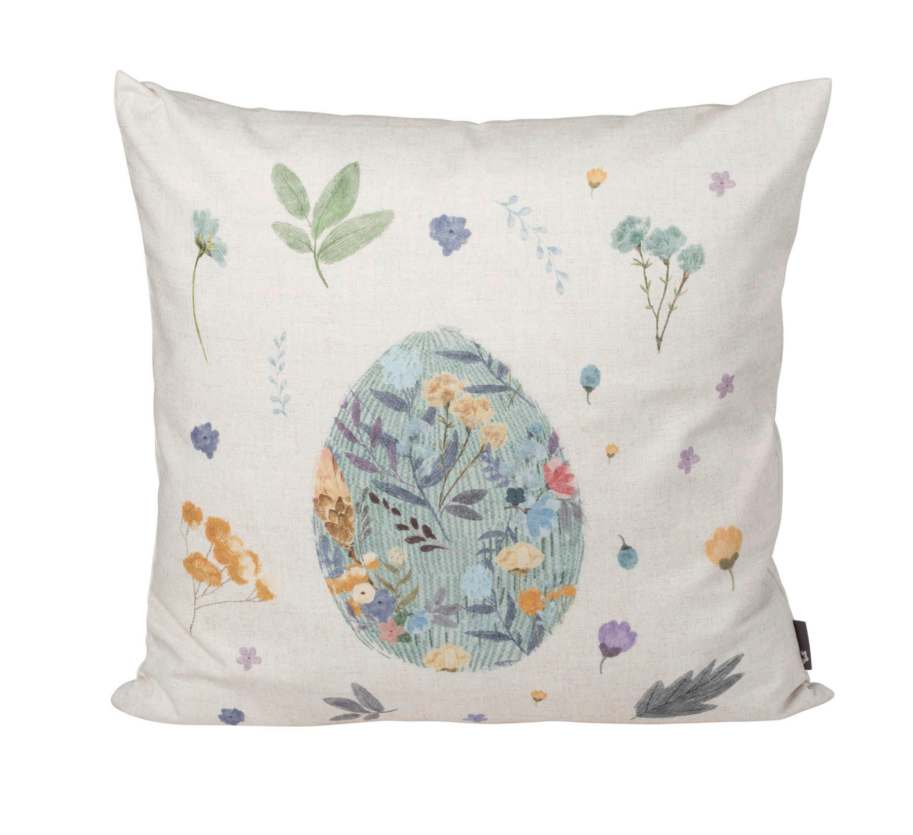 KISSENHÜLLE EIERLEI 50/50 cm  - Beige, Basics, Textil (50/50cm) - Pichler