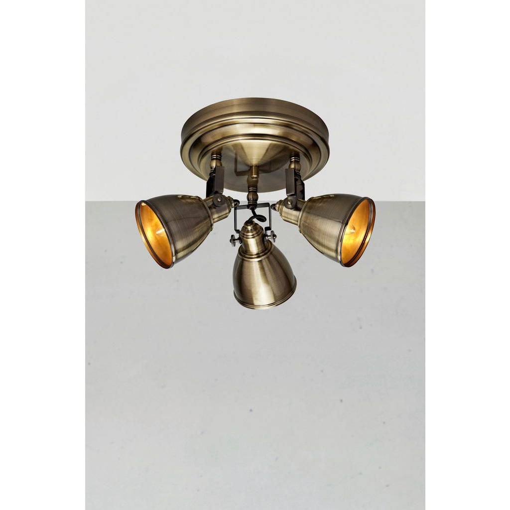 Thumbnail - Markslöjd Deckenleuchte Fjällbacka, Messing, rund,rund, 35x26x35 cm, ohne Chemie, Lampen & Leuchten, Innenbeleuchtung, D...