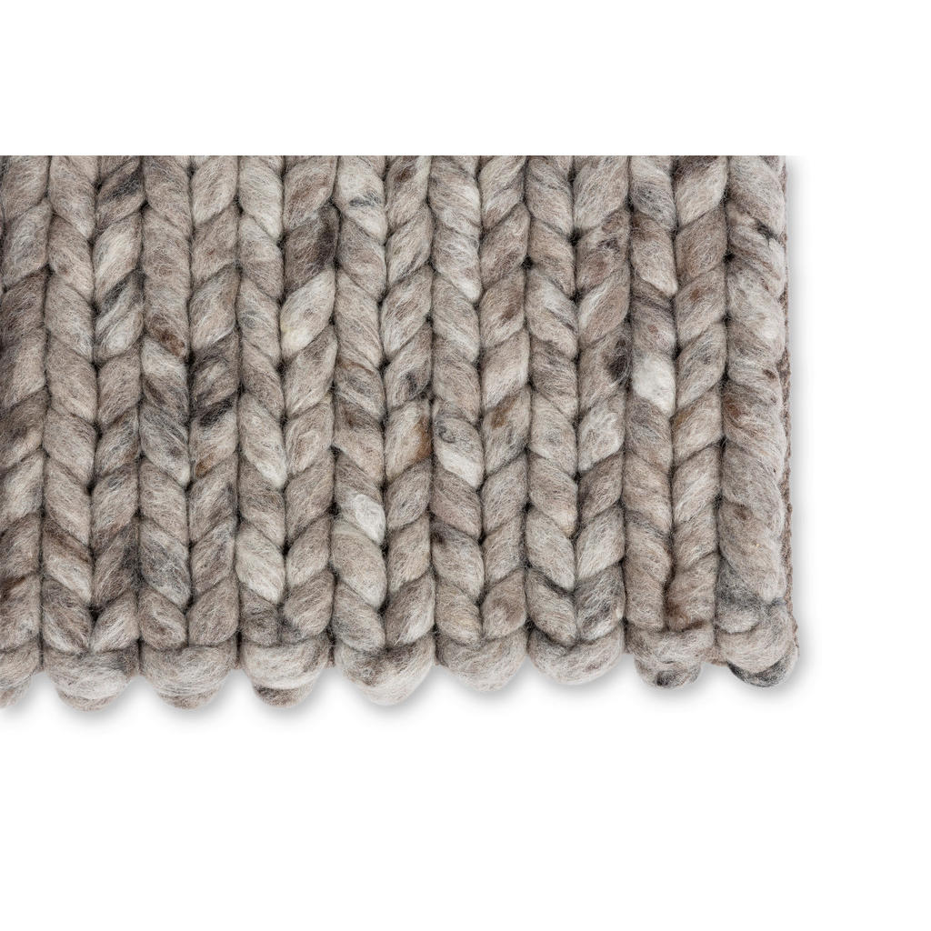 Thumbnail - Schöner Wohnen Handwebteppich Enisa, Braun, Textil, Uni, rechteckig, 200x290 cm, für Fußbodenheizung geeignet, Teppiche ...