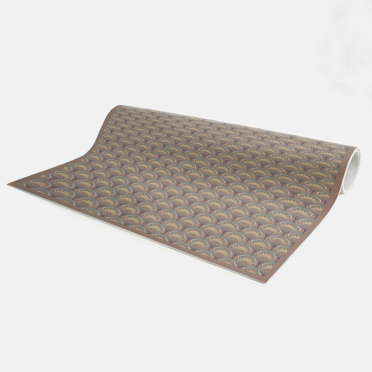 VINYL TEPPICH 90/60 cm Braun  - Braun, LIFESTYLE, Kunststoff (90/60cm)