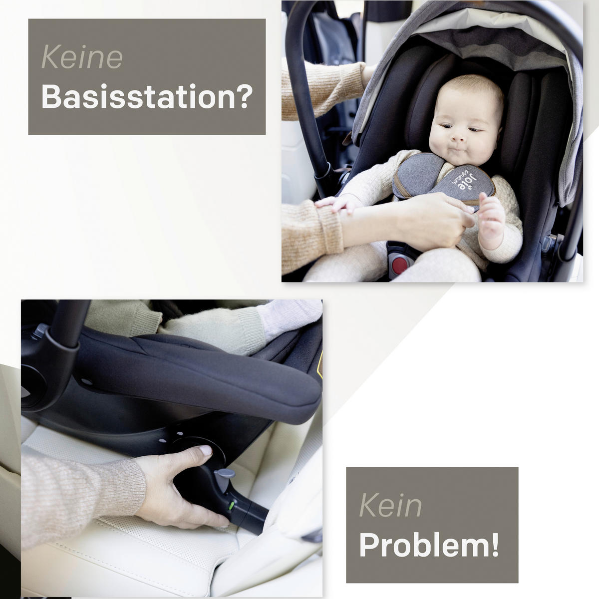 BABYSCHALE Sprint  - Schwarz/Grau, Basics, Kunststoff/Textil (34/57/65cm) - JOIE SIGNATURE