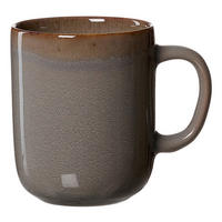 KAFFEEBECHER Malaga  380 ml   - Grau, KONVENTIONELL, Keramik (11/9/9cm) - Ritzenhoff Breker