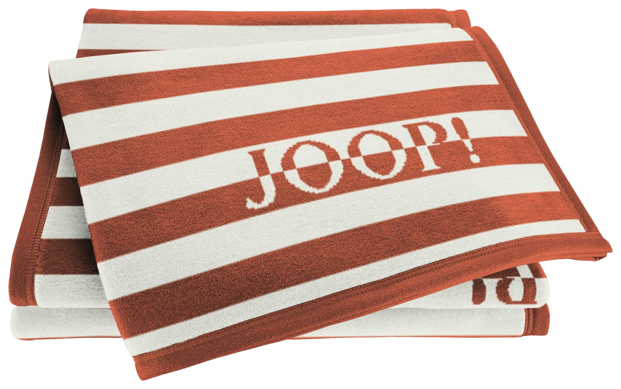 DECKE 130/160 cm  - Aprikose/Weiß, Design, Textil (130/160cm) - Joop!