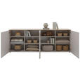 SIDEBOARD  in 240,1/89/43 cm  - Kaschmir/Eichefarben, Design, Holzwerkstoff/Kunststoff (240,1/89/43cm) - Voleo