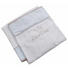 SCHMUSEDECKE - Blau/Weiß, Basics, Textil (75/100cm) - BEBE'S COLLECTION