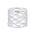 SERVIETTENRING    - Silberfarben, Basics, Metall (4,5/3,5cm) - Ambia Home