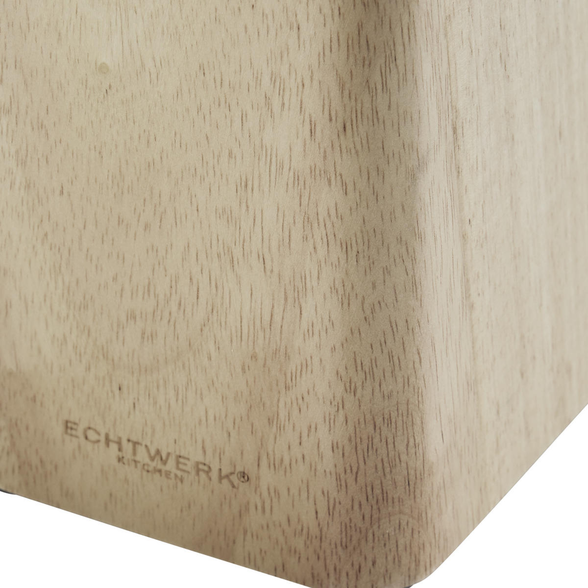 MESSERBLOCK 6-teilig  - Silberfarben/Braun, KONVENTIONELL, Holz (10,5/22,7/12,7cm) - Echtwerk