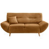 2-SITZER-SOFA in Bouclé Goldfarben  - Wildeiche/Goldfarben, KONVENTIONELL, Holz/Textil (173/81/90cm) - MID.YOU