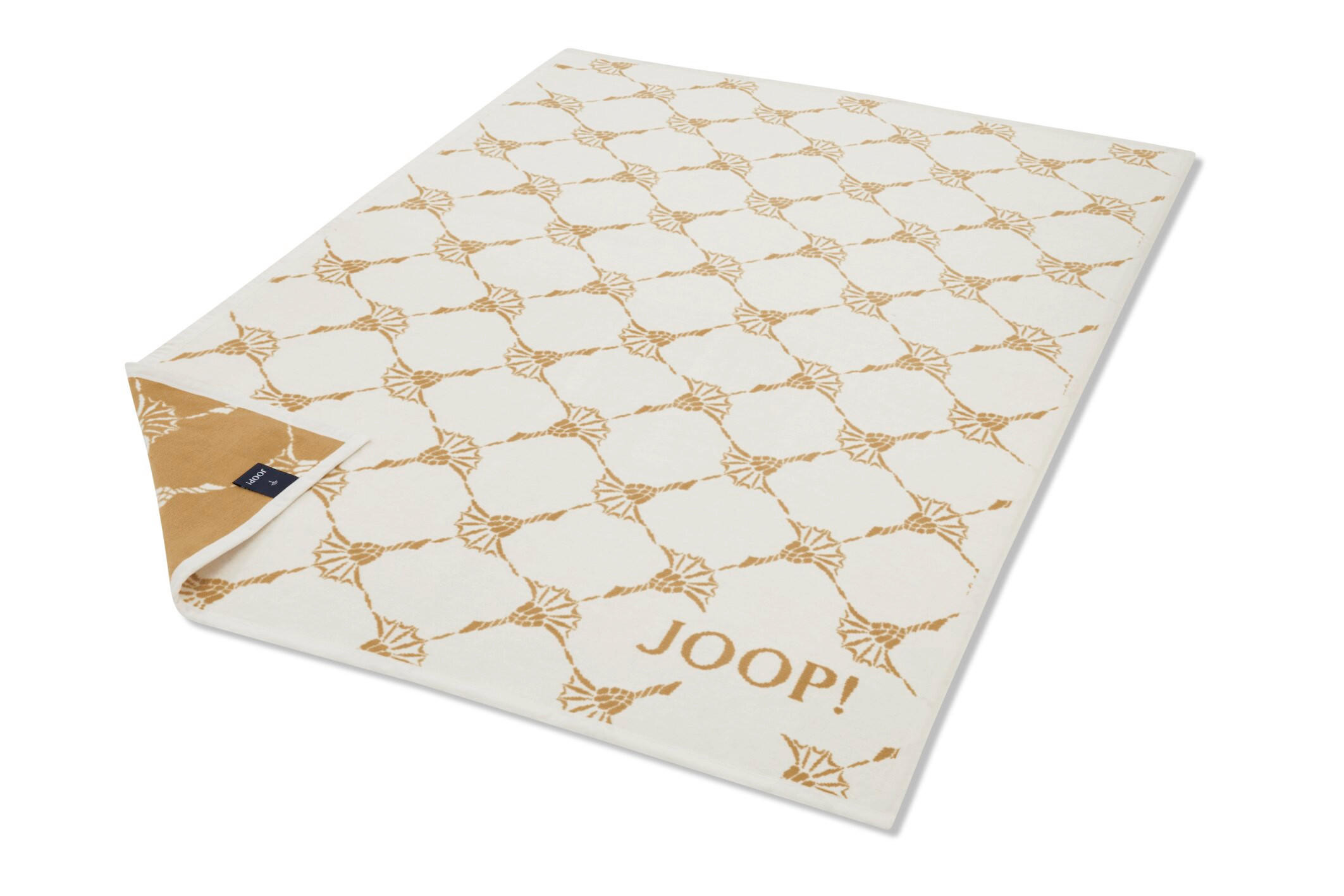 WOHNDECKE OUTDOOR CORNFLOWER 125/170 cm  - Currygelb/Naturfarben, Design, Textil (125/170cm) - Joop!