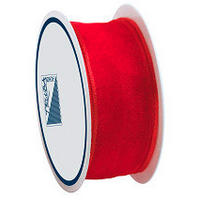 GESCHENKBAND  - Rot, Basics, Textil (2.5/200cm)