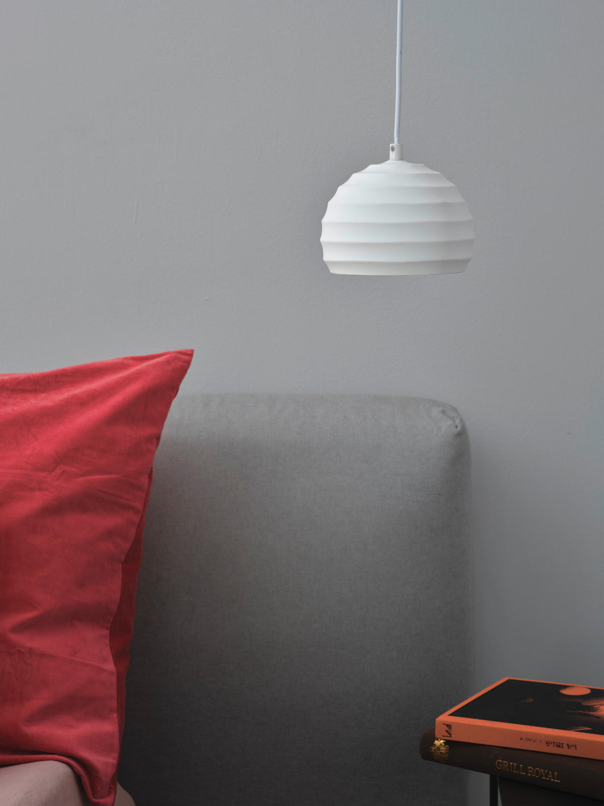 PENDELLEUCHTE 16/118 cm  - Weiß, Basics, Stein/Metall (16/118cm) - Ledvance