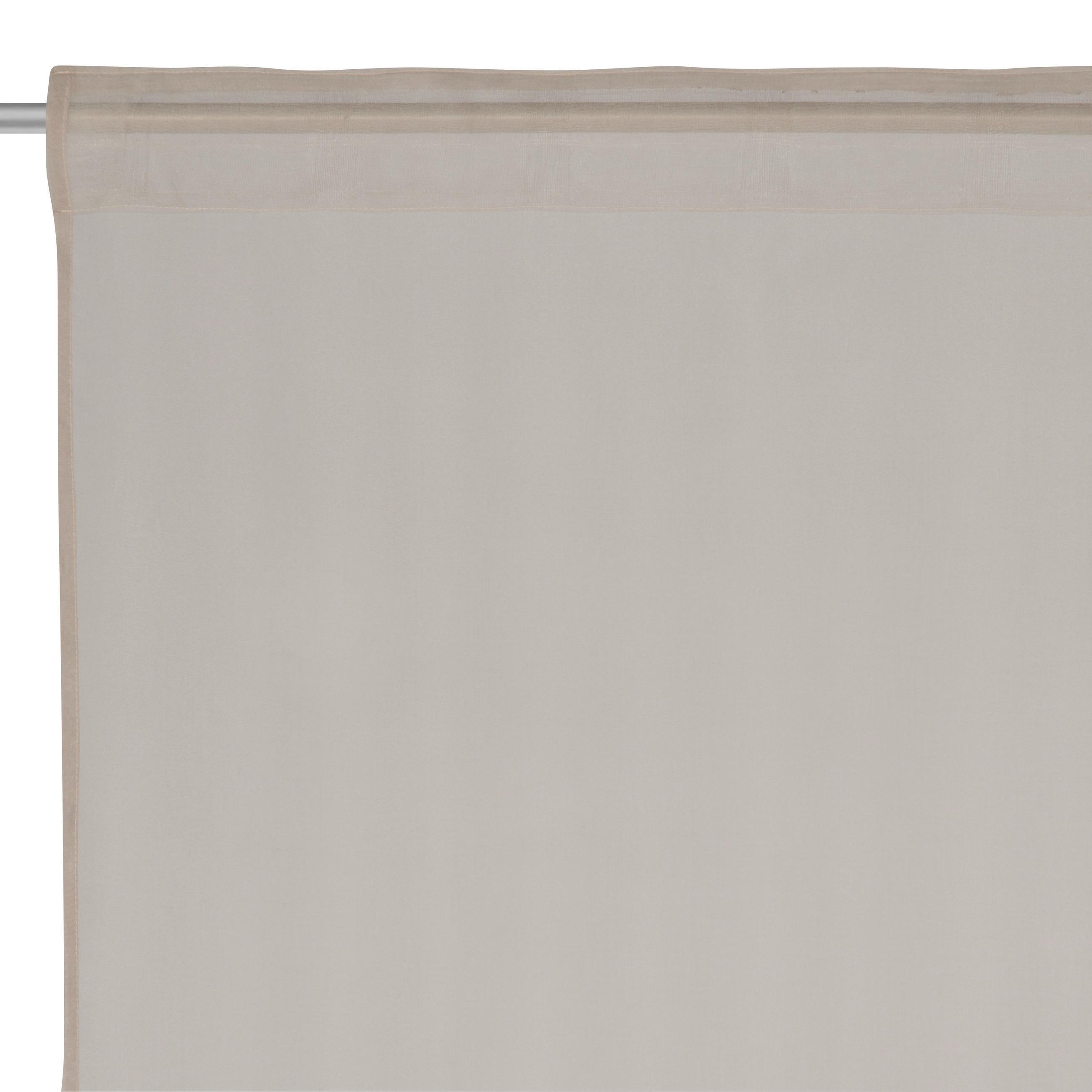 HOTOVÝ ZÁVES, polopriehľadné, 140/245 cm - cappuccino, Basics, textil (140/245cm) - Esposa