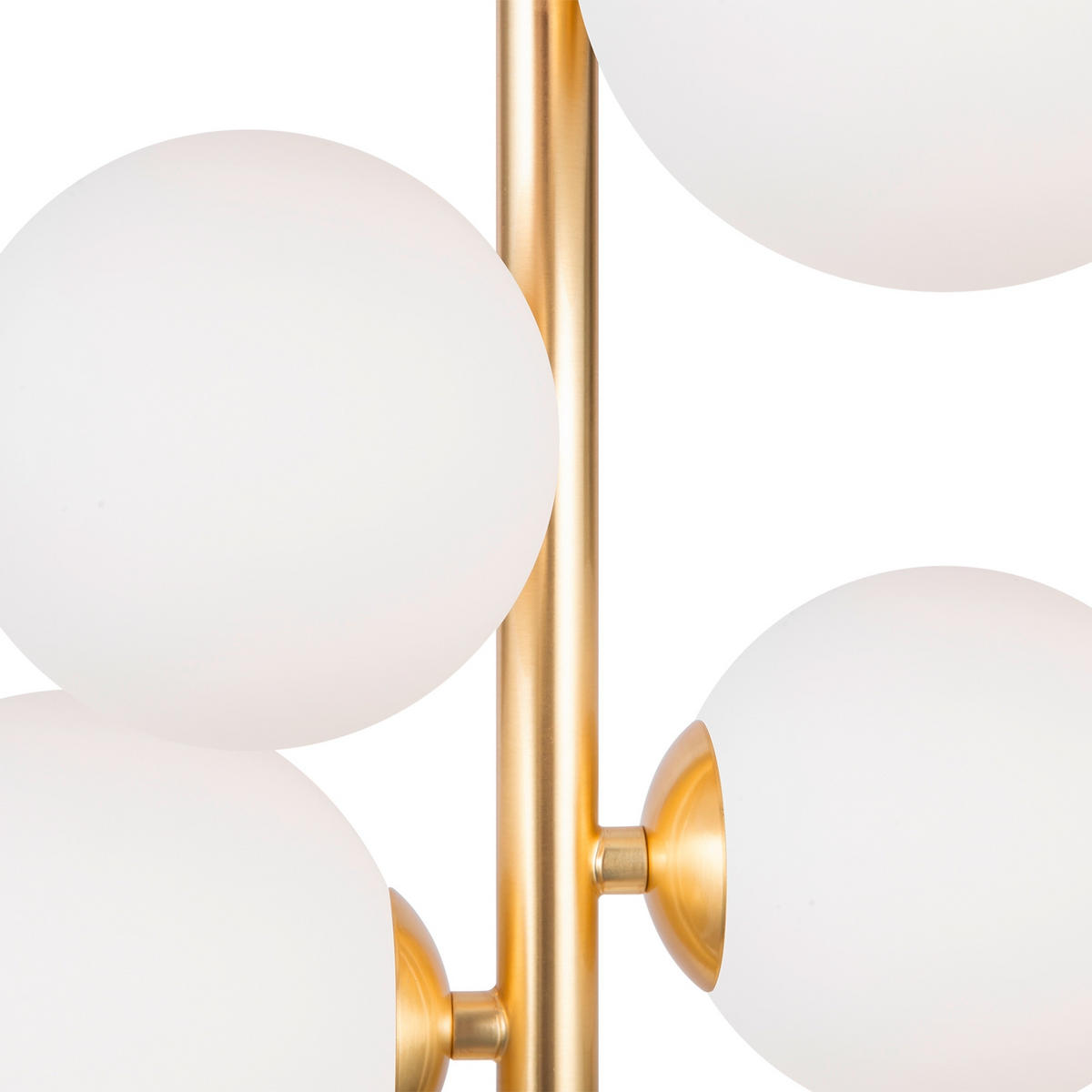 PENDELLEUCHTE Modern 29/170 cm   - Goldfarben/Weiß, Trend, Glas/Metall (29/170cm) - MAYTONI