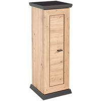 BLUMENSTÄNDER Holzwerkstoff  - Dunkelgrau/Eiche Artisan, LIFESTYLE, Holzwerkstoff (30/85/30cm) - Xora