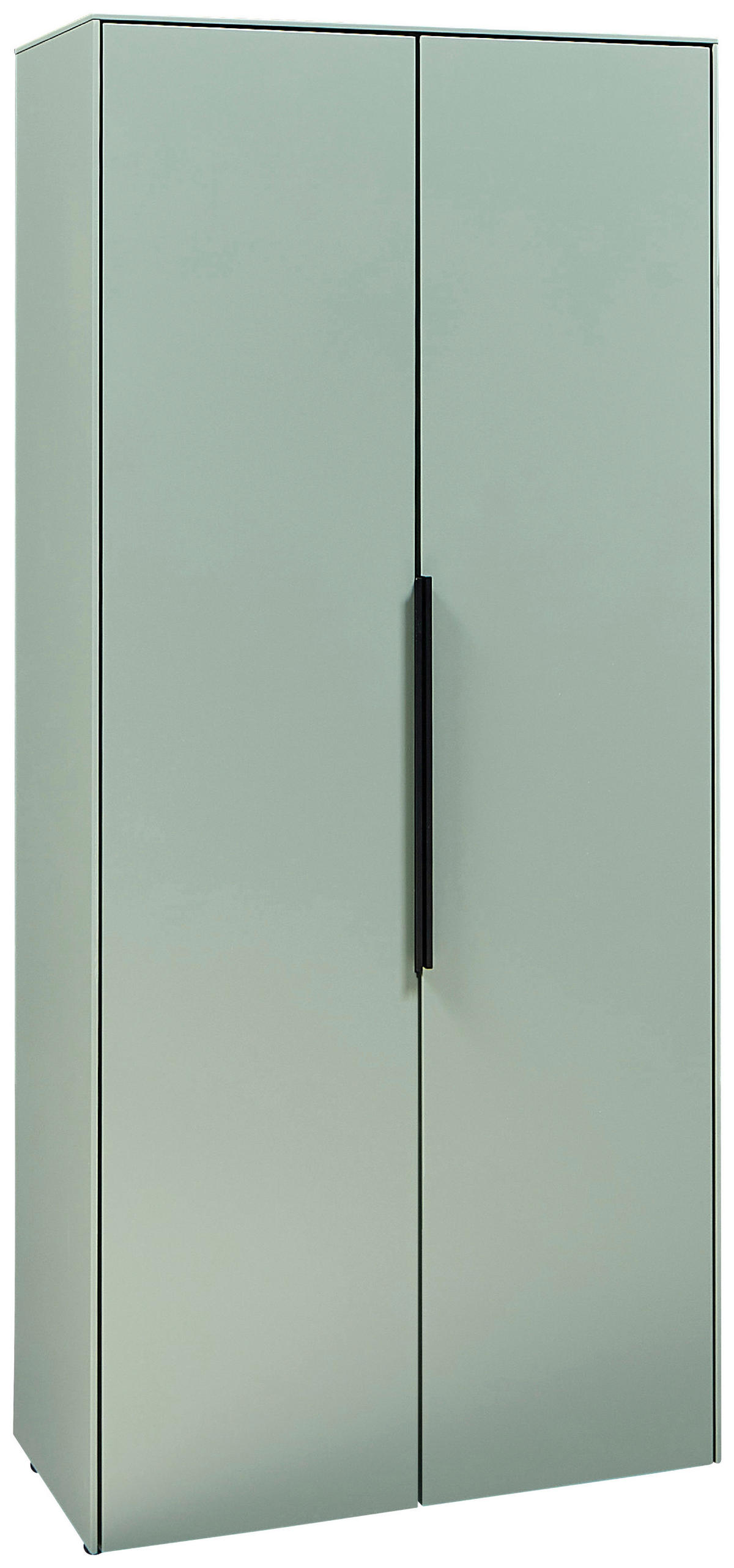 MIDISCHRANK 60/135/30 cm  - Schwarz/Grün, Design, Holzwerkstoff/Kunststoff (60/135/30cm) - home24