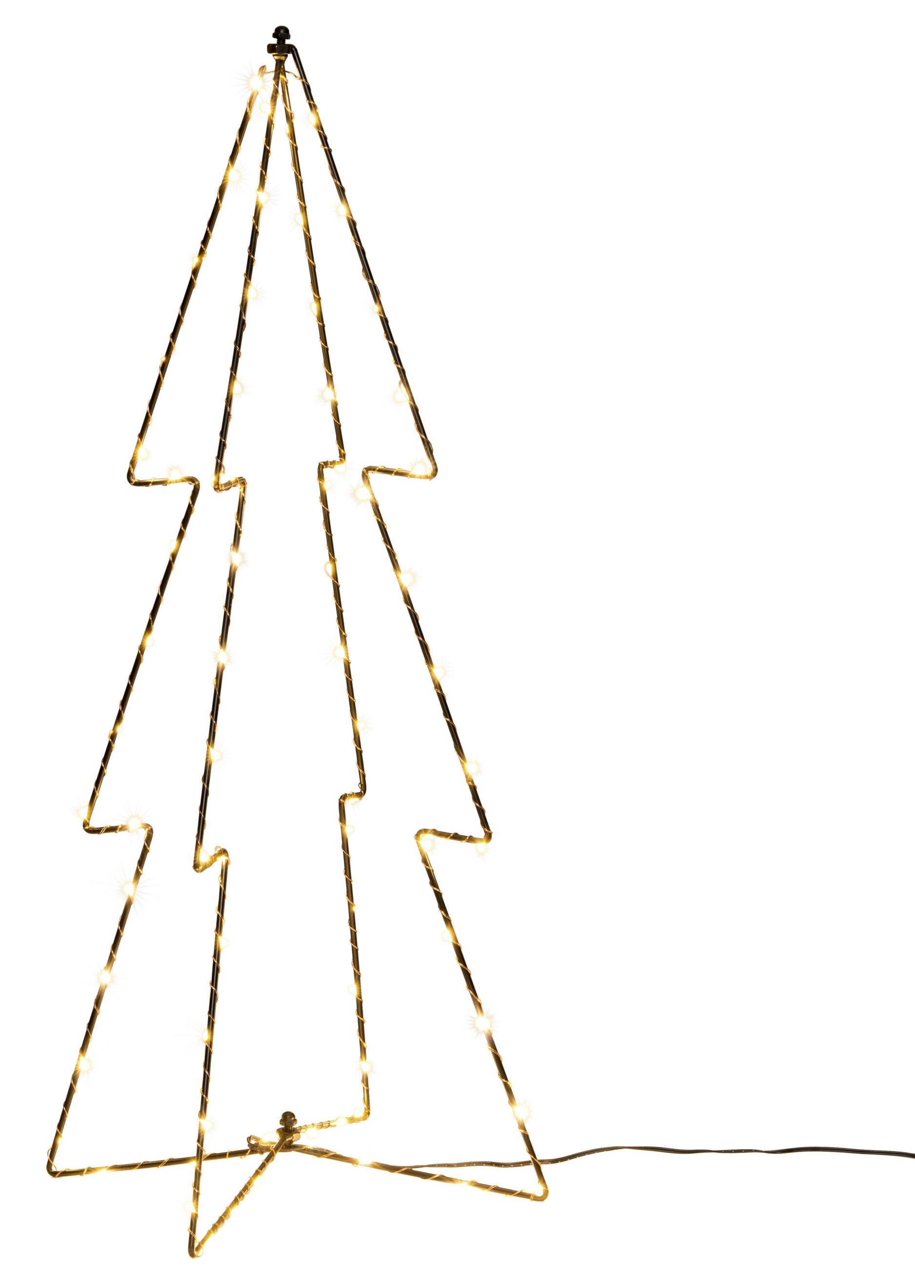 LED-DEKOLEUCHTE - Schwarz, Design, Metall (72cm) - X-Mas