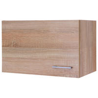KÜCHENOBERSCHRANK 60/32/32 cm  in Weiß, Sonoma Eiche  - Alufarben/Weiß, KONVENTIONELL, Holzwerkstoff/Kunststoff (60/32/32cm) - FlexWell
