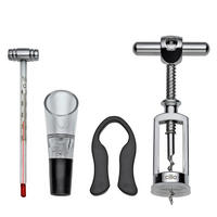 WEINSET - Schwarz, Basics, Metall (21,5/21,5/5,5cm) - Cilio