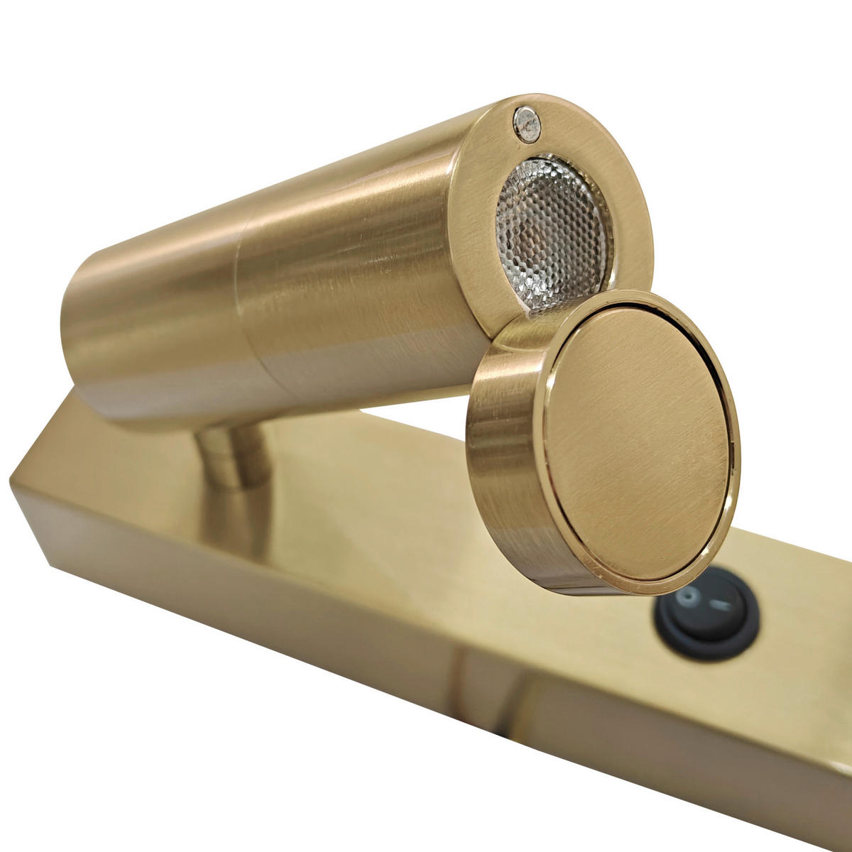 LED-WANDLEUCHTE Miri  16/3.5/13 cm  - Goldfarben, Design, Metall (16/3.5/13cm)