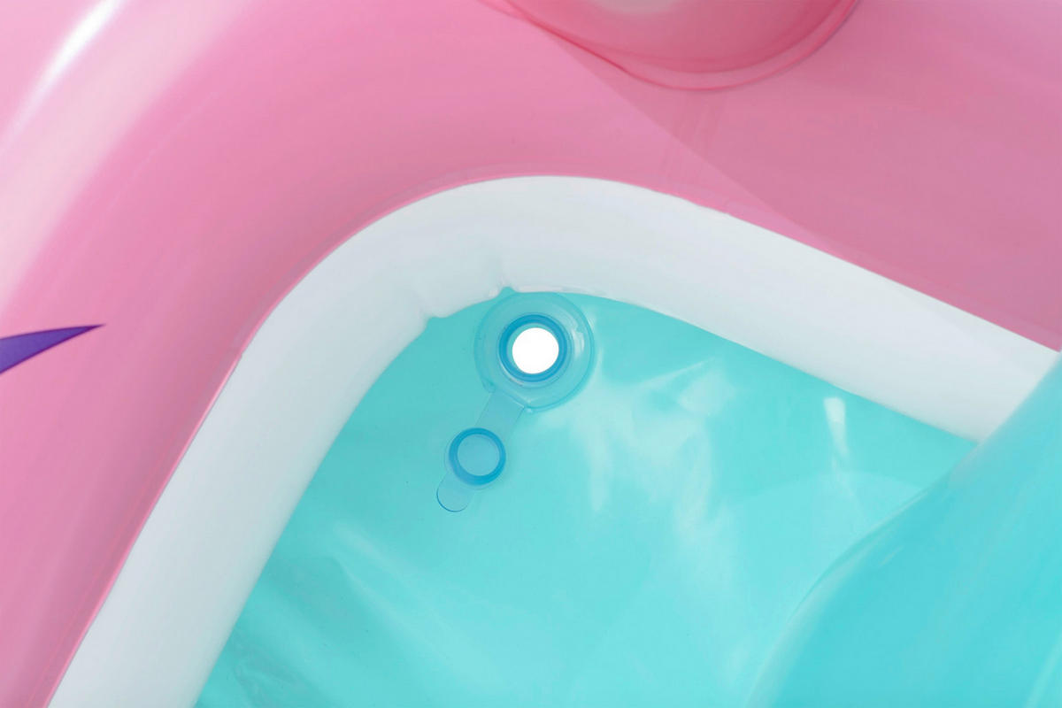 PLANSCHBECKEN 180/180/117 cm  - Multicolor, Basics, Kunststoff (180/180/117cm) - Bestway