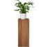 BLUMENSÄULE in Holz 30/75/30 cm - Teakfarben, Trend, Holz (30/75/30cm) - Ambia Home BLUMENSÄULE in Holz 30/75/30 cm - Teakfarben, Trend, Holz (30/75/30cm) - Ambia Home