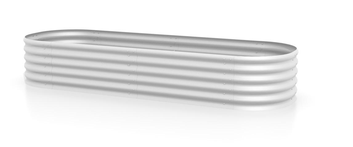 HOCHBEET-ERWEITERUNG 80/40,1/80 cm  - Alufarben, Basics, Metall (80/40,1/80cm)