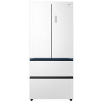 FRENCH-DOOR 83.3/191/60 cm MDRF705BIE36  - Weiß, Basics, Glas/Metall (83.3/191/60cm) - Midea
