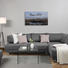 KUNSTDRUCK - Blau/Alufarben, LIFESTYLE, Holz/Textil (120/70cm) - Monee KUNSTDRUCK - Blau/Alufarben, LIFESTYLE, Holz/Textil (120/70cm) - Monee