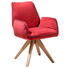 STUHL in Holz, Textil Grau, Rot, Eichefarben - Eichefarben/Rot, Design, Holz/Textil (60/89/65cm) - Landscape STUHL in Holz, Textil Grau, Rot, Eichefarben - Eichefarben/Rot, Design, Holz/Textil (60/89/65cm) - Landscape