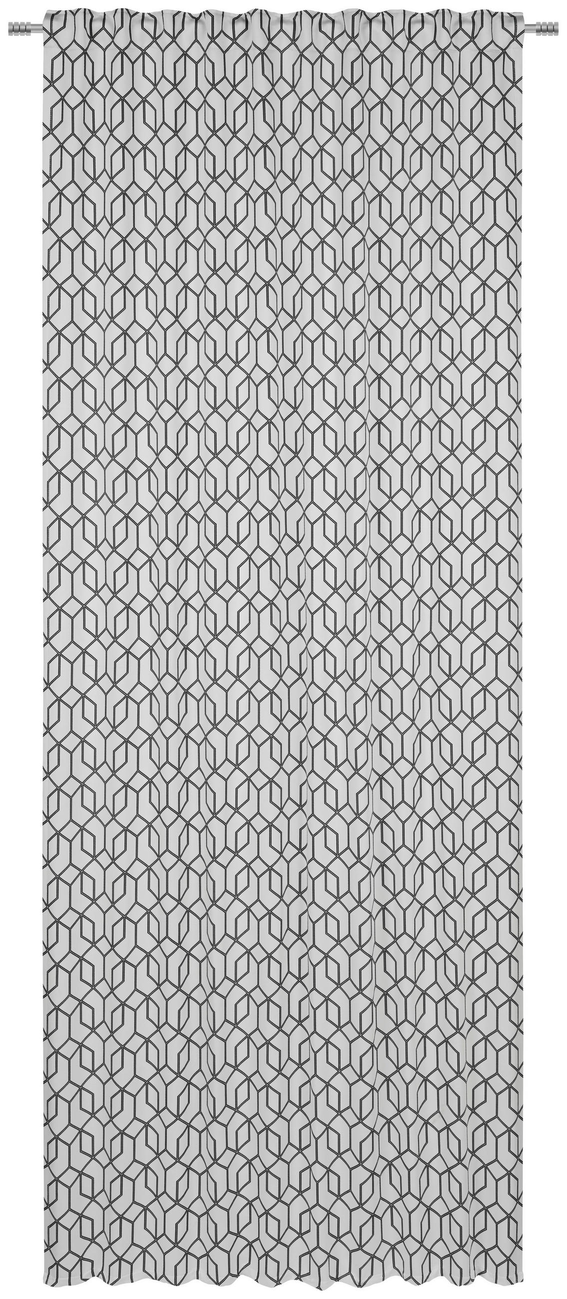 FERTIGVORHANG blickdicht  - Weiss, Konventionell, Textil (140/260cm) - Dieter Knoll