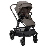GESCHWISTERWAGEN Demi next  - Schwarz, Basics, Metall (63/123/83cm) - Nuna