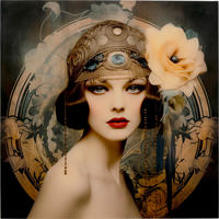 BILD  - Multicolor, Design, Glas/Kunststoff (100/100cm) - Kare-Design