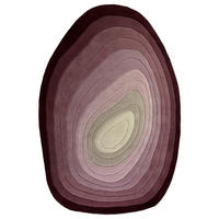 WOLLTEPPICH 200/290 cm Brombeere  - Brombeere, Basics, Textil (200/290cm)