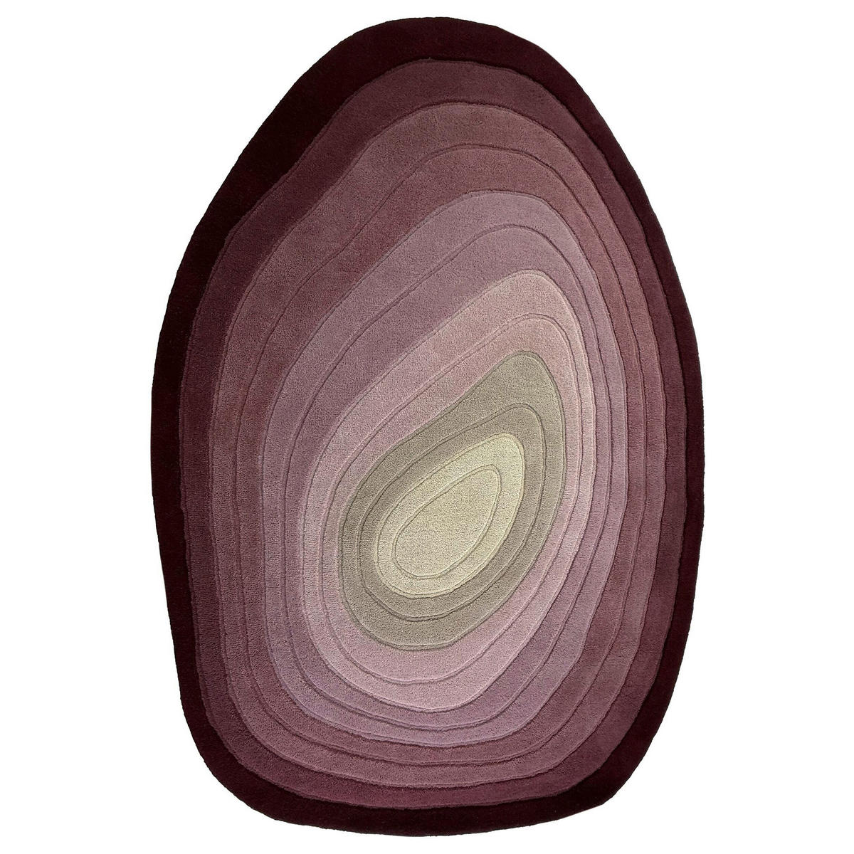 WOLLTEPPICH 200/290 cm Brombeere  - Brombeere, Basics, Textil (200/290cm)