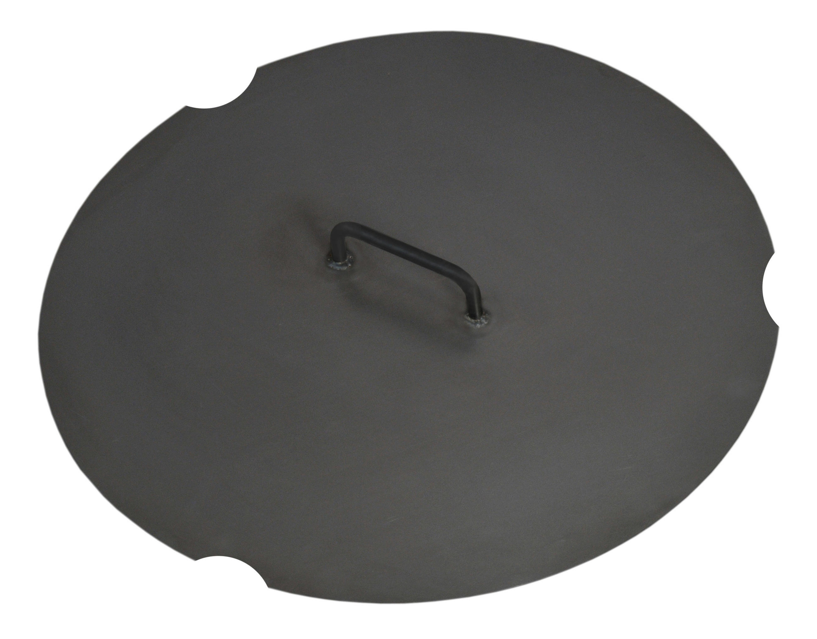 DECKEL  - Schwarz, Basics, Metall (82cm)