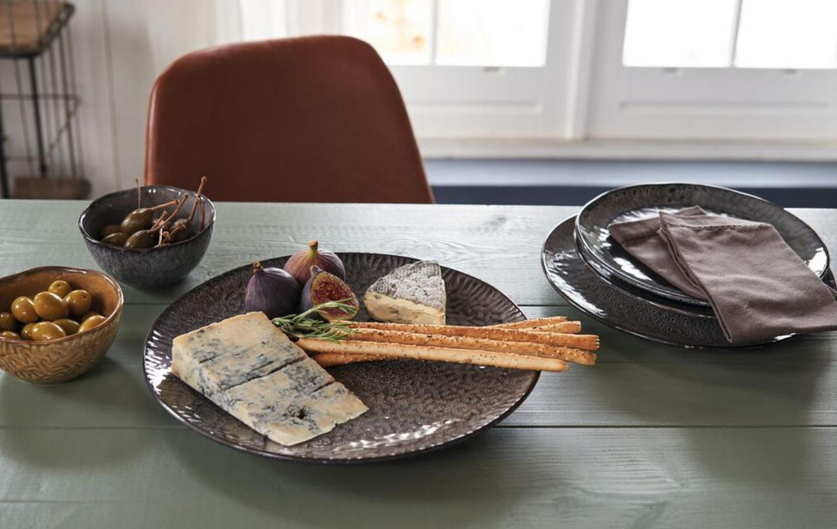 DESSERTTELLERSET Matera 6-teilig  - Anthrazit, LIFESTYLE, Keramik (23cm) - Leonardo