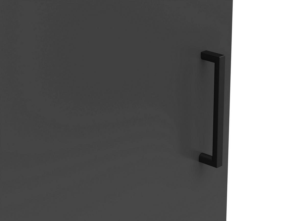 KOMMODE  in 45/115/40 cm  - Anthrazit/Schwarz, MODERN, Holzwerkstoff/Kunststoff (45/115/40cm) - Carryhome